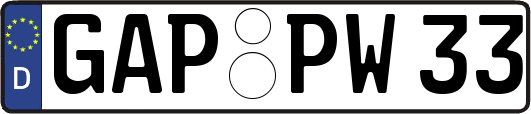 GAP-PW33