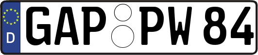 GAP-PW84