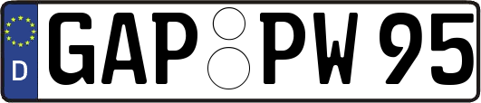 GAP-PW95