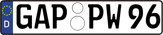 GAP-PW96