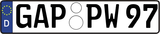 GAP-PW97