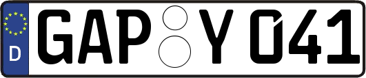 GAP-Y041