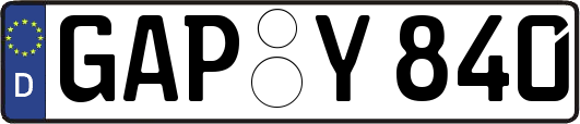 GAP-Y840