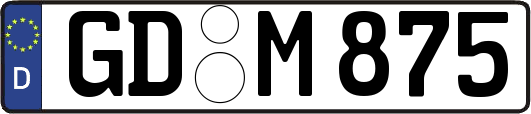 GD-M875