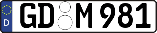 GD-M981