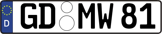 GD-MW81