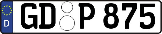 GD-P875