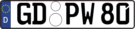 GD-PW80