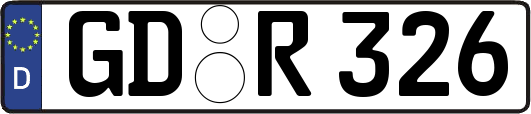 GD-R326