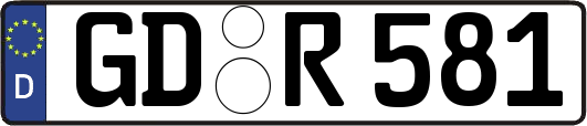 GD-R581