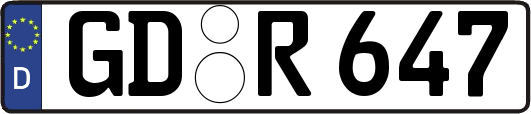 GD-R647
