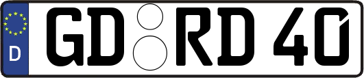 GD-RD40
