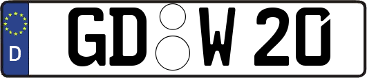 GD-W20