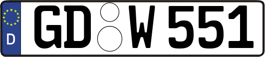 GD-W551