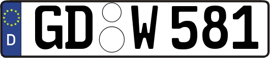 GD-W581