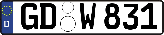 GD-W831