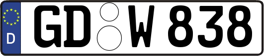 GD-W838