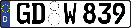 GD-W839