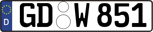 GD-W851