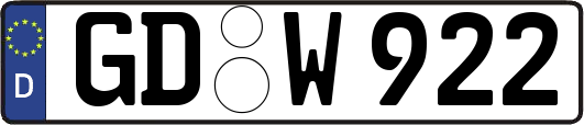 GD-W922