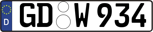 GD-W934
