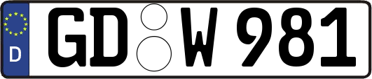 GD-W981