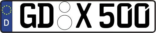 GD-X500