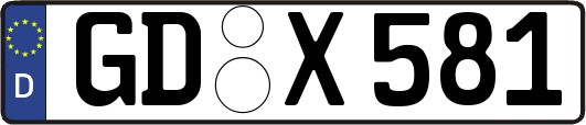 GD-X581