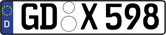 GD-X598