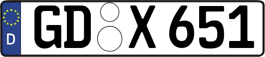 GD-X651