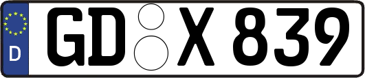 GD-X839