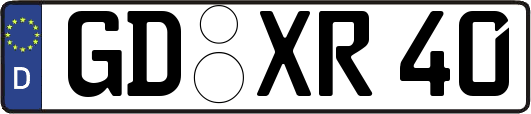 GD-XR40