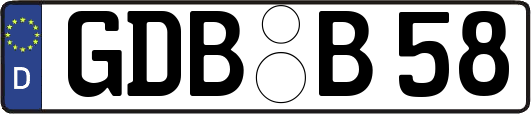 GDB-B58