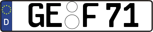 GE-F71