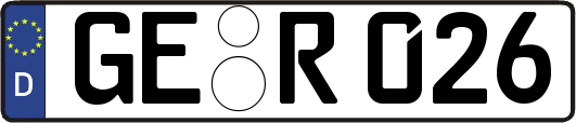 GE-R026