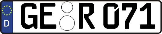 GE-R071