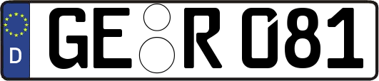 GE-R081