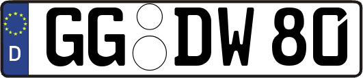 GG-DW80