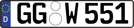 GG-W551