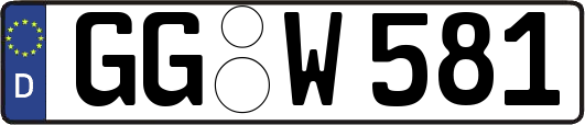 GG-W581