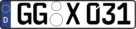 GG-X031