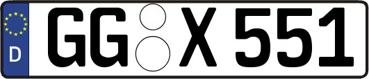 GG-X551