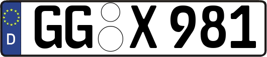 GG-X981