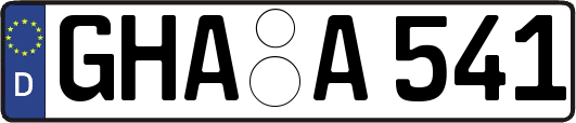 GHA-A541