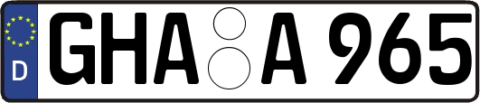 GHA-A965