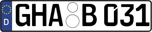 GHA-B031