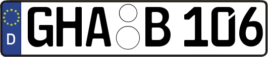 GHA-B106