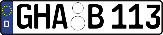 GHA-B113