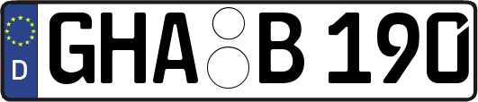 GHA-B190