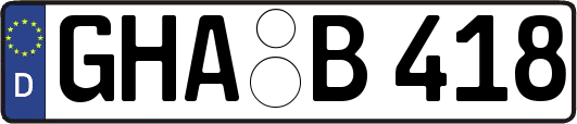 GHA-B418